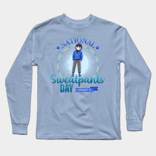 Sweatpants Day Boy Long Sleeve T-Shirt